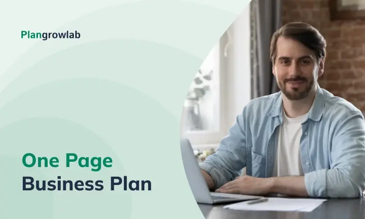 One Page Business Plan